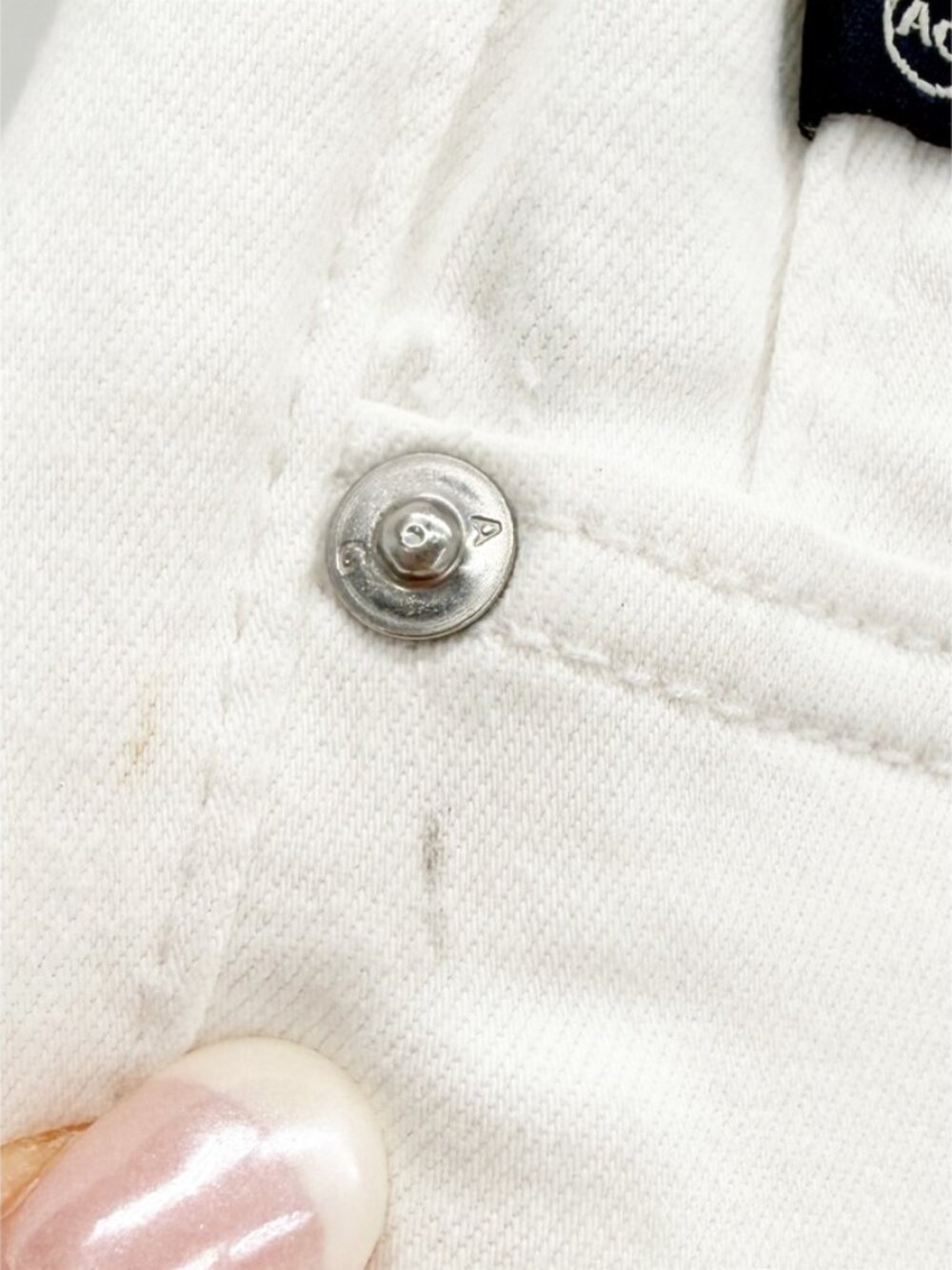 AG Adriano Goldschmied Prima Crop White Ankle & Cropped Jeans “cigarette leg” 28 - Picture 4 of 16